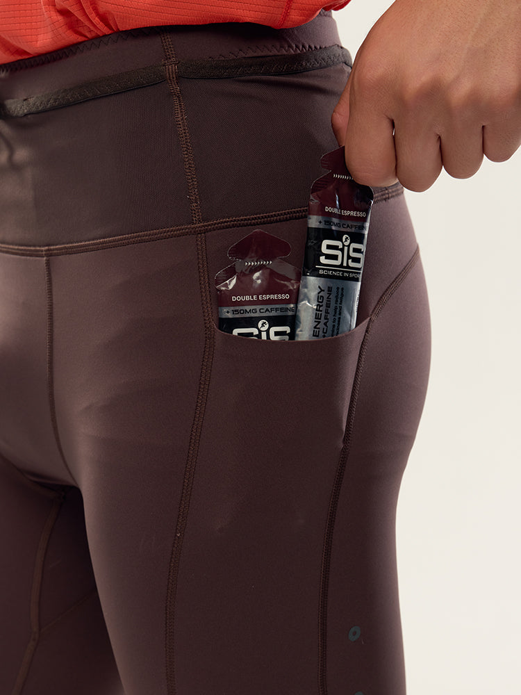 Men's Henwen Waist Pack Compression Running Shorts