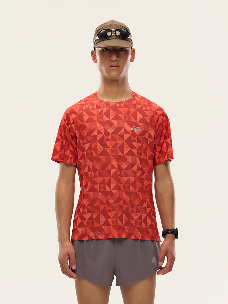 Printed Zoned Sports Short Sleeve -PRO