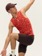 Printed Zoned Sports Tank Top -PRO