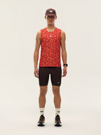 Printed Zoned Sports Tank Top -PRO