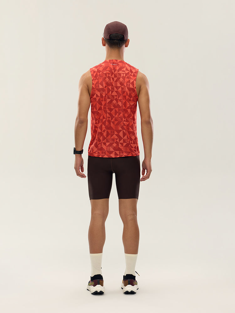 Printed Zoned Sports Tank Top -PRO