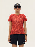 Women's Printed Zoned Sports Short Sleeve -PRO