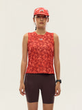 Women's Printed Zoned Sports Tank Top -PRO