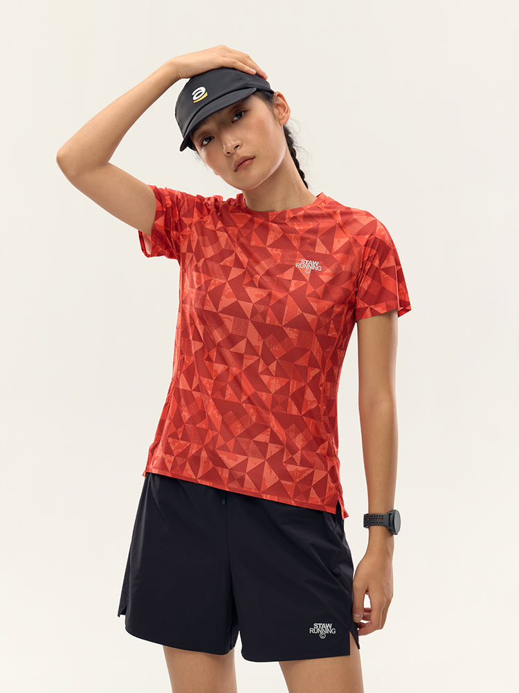 Printed Zoned Sports Short Sleeve -PRO
