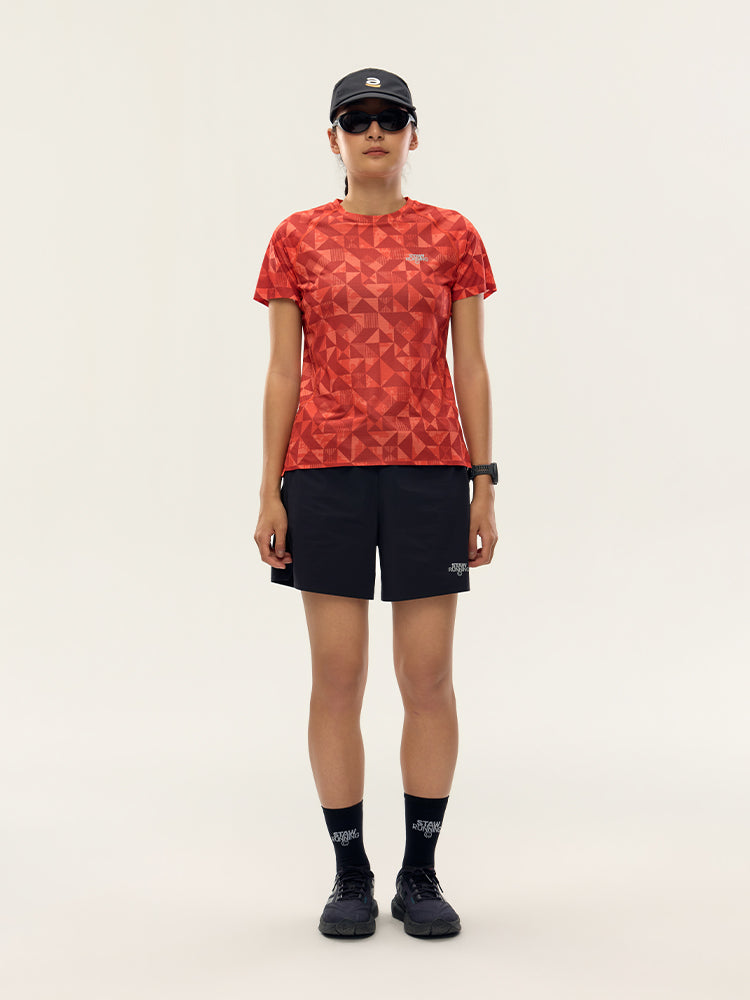 Printed Zoned Sports Short Sleeve -PRO