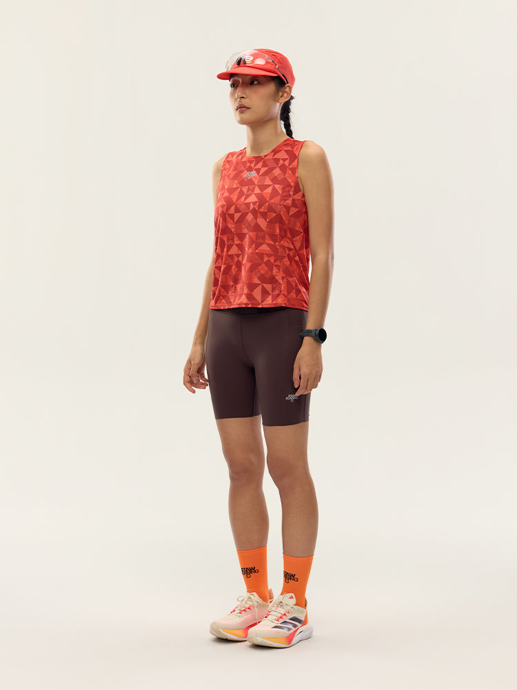Printed Zoned Sports Tank Top -PRO