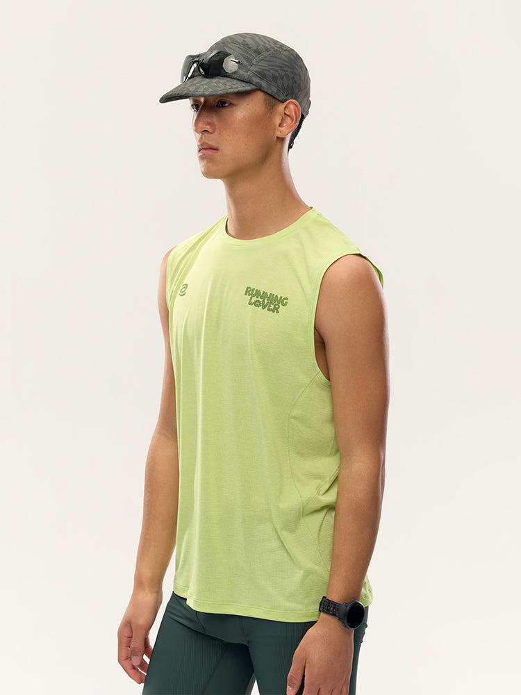 Running Lover Printed Tank Top