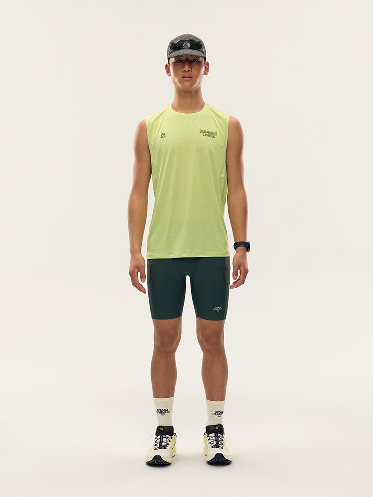 Running Lover Printed Tank Top