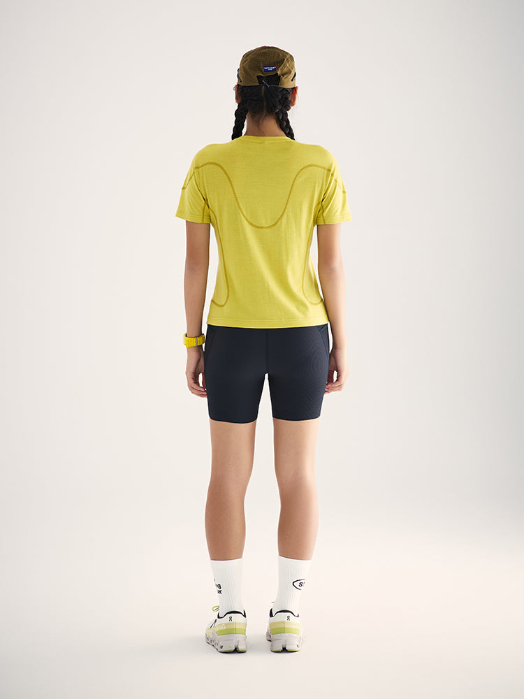 Merino Wool Solid Running T-Shirt