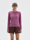 Women's Nature Force Runner Printed Long-Sleeve Top