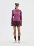 Nature Force Runner Printed Long-Sleeve Top