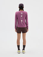 Nature Force Runner Printed Long-Sleeve Top