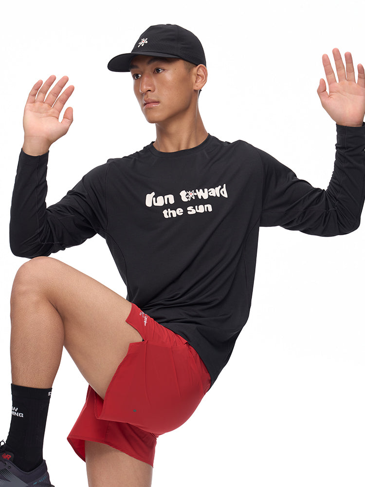 Men's Wild Bloom Printed Long Sleeve