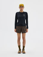 Nature Force Runner Printed Long-Sleeve Top