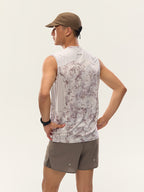 Printed Zoned Sports Tank Top
