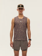 Printed Zoned Sports Tank Top -PRO