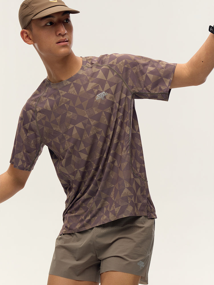 Printed Zoned Sports Short Sleeve -PRO