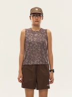 Printed Zoned Sports Tank Top -PRO