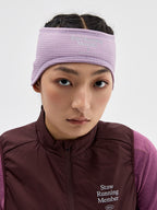 Grid Fleece Ear Warmer Headband