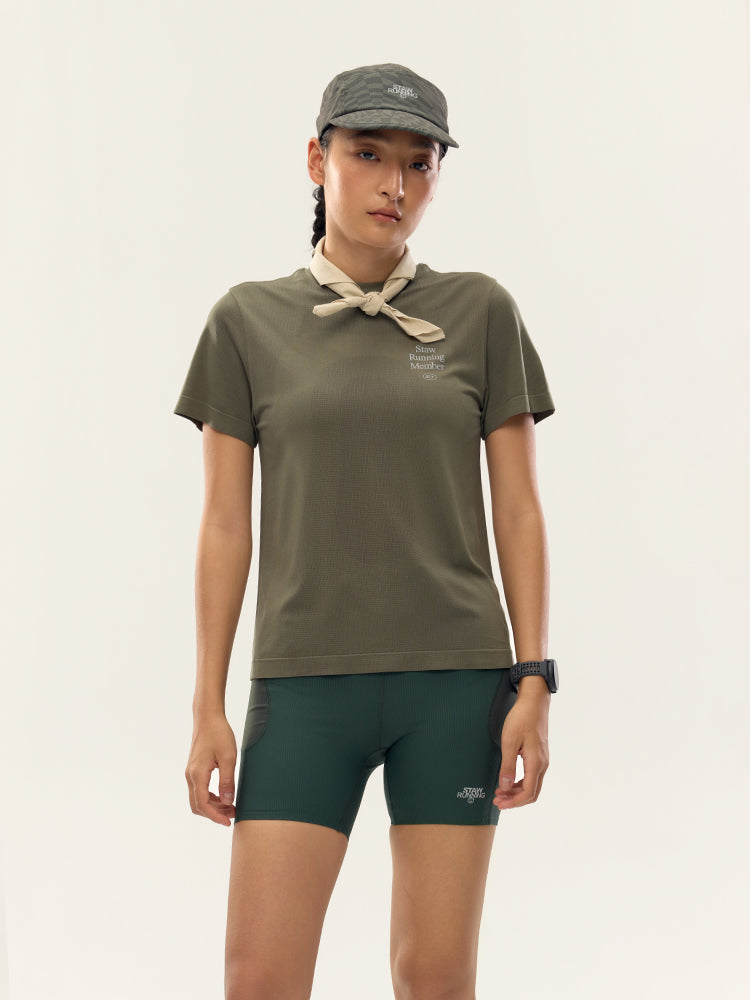 One-Piece Knit Short Sleeve