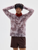 Printed Wool Athletic Long Sleeve