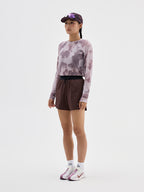 Printed Wool Athletic Long Sleeve