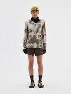 Printed Wool Athletic Long Sleeve