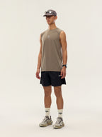 One-Piece Knit Running Vest