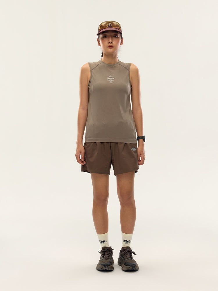 One-Piece Knit Running Vest