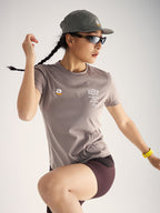 Music-Themed Printed Running T-Shirt