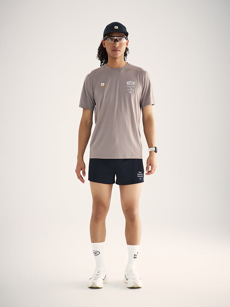 Music-Themed Printed Running T-Shirt