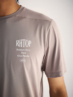 Music-Themed Printed Running T-Shirt