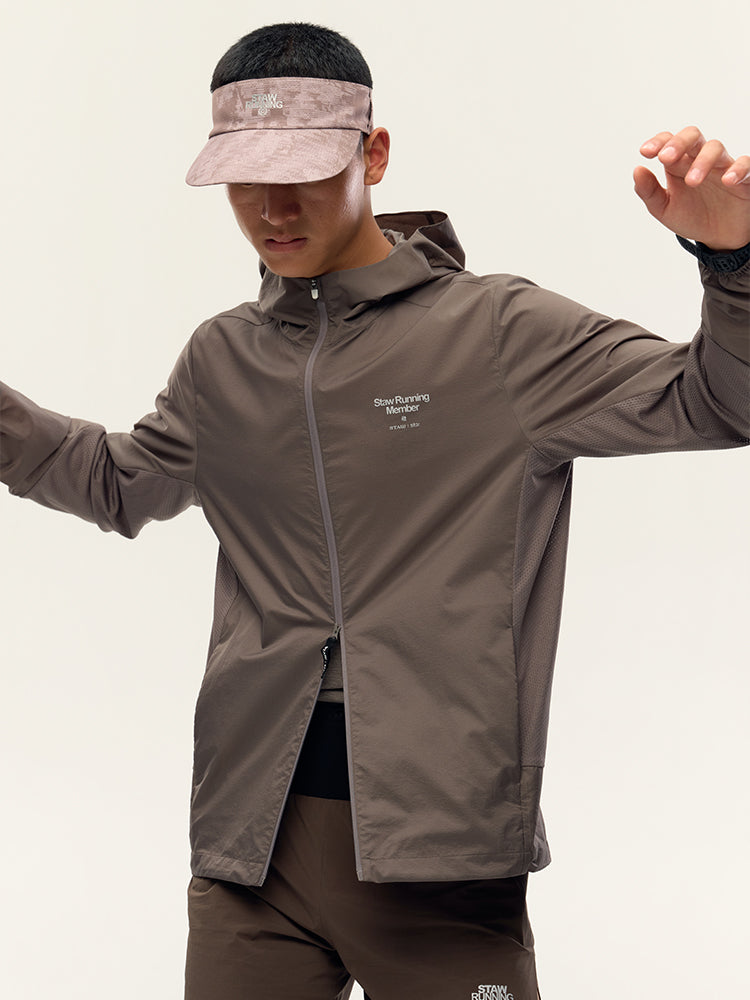 Wind-Resistant Running Jacket