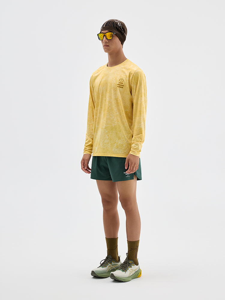 SOSO Graphic Print Running Long Sleeve