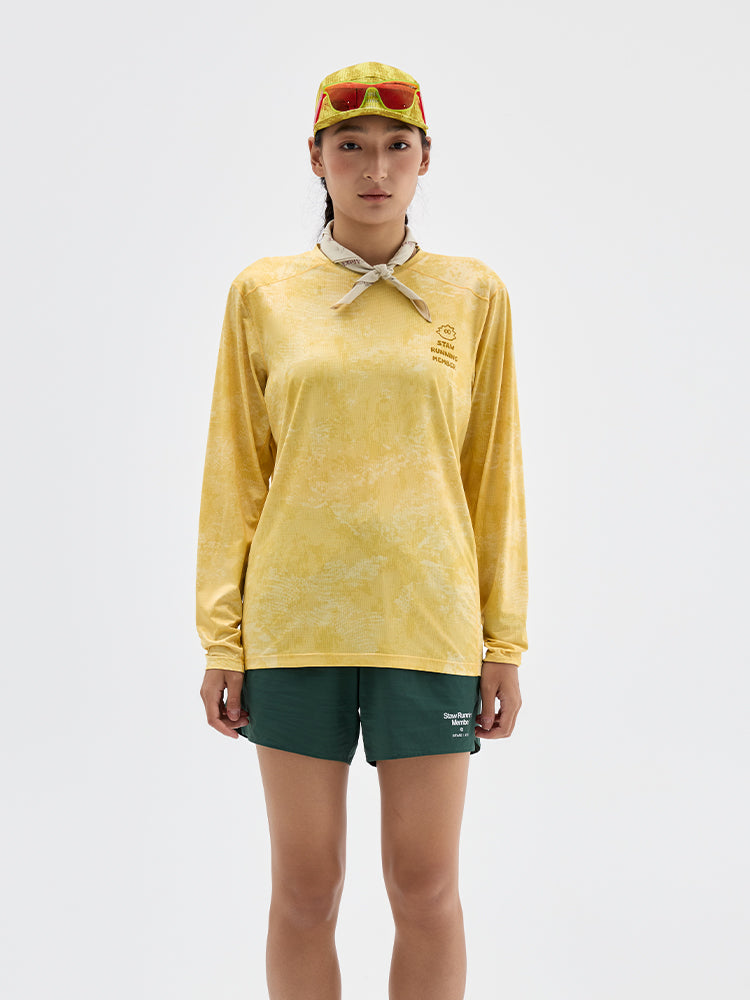 SOSO Graphic Print Running Long Sleeve