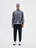 Stand-Collar Windproof Running Jacket