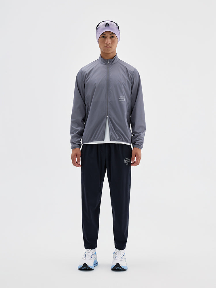 Stand-Collar Windproof Running Jacket