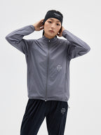 Stand-Collar Windproof Running Jacket
