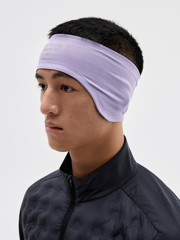 Grid Fleece Ear Warmer Headband