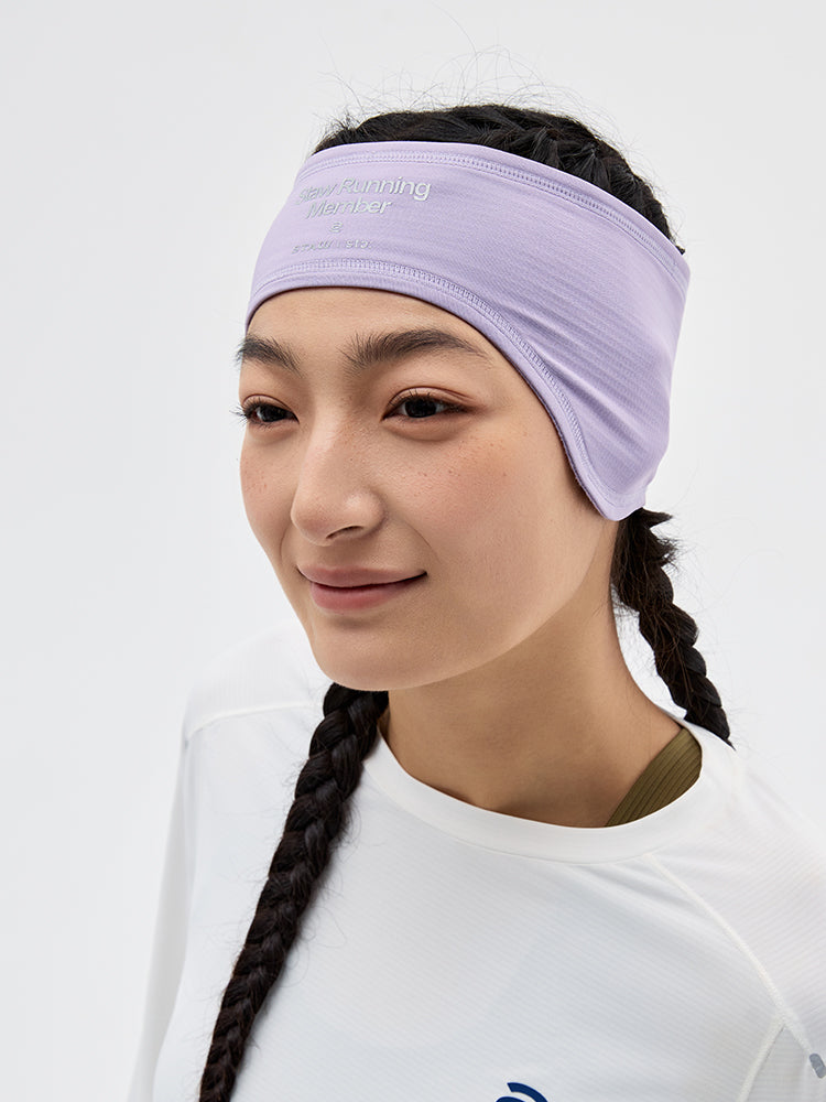 Grid Fleece Ear Warmer Headband