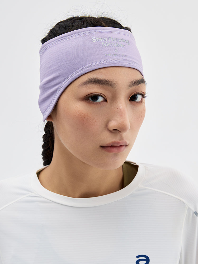 Grid Fleece Ear Warmer Headband