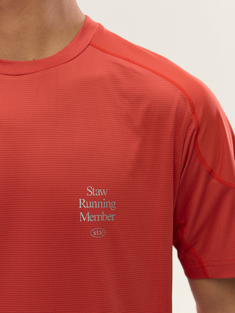 Zoned Running Short Sleeve Tee