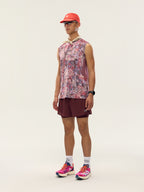 Printed Zoned Sports Tank Top
