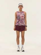 Printed Zoned Sports Tank Top