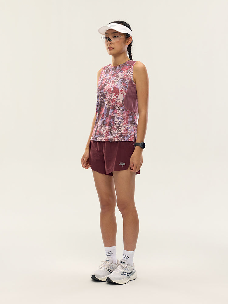 Printed Zoned Sports Tank Top