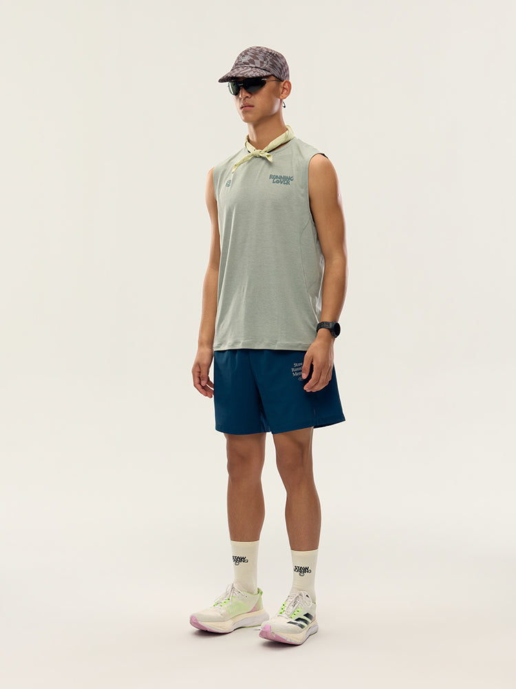 Running Lover Printed Tank Top