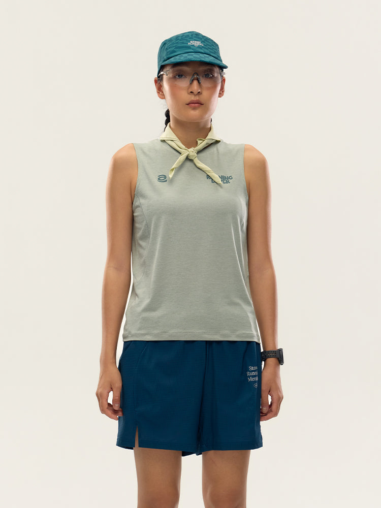 Running Lover Printed Tank Top
