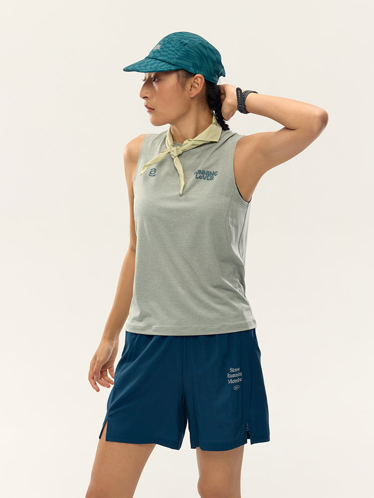 Running Lover Printed Tank Top