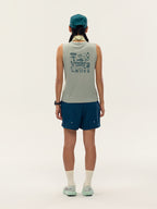 Running Lover Printed Tank Top