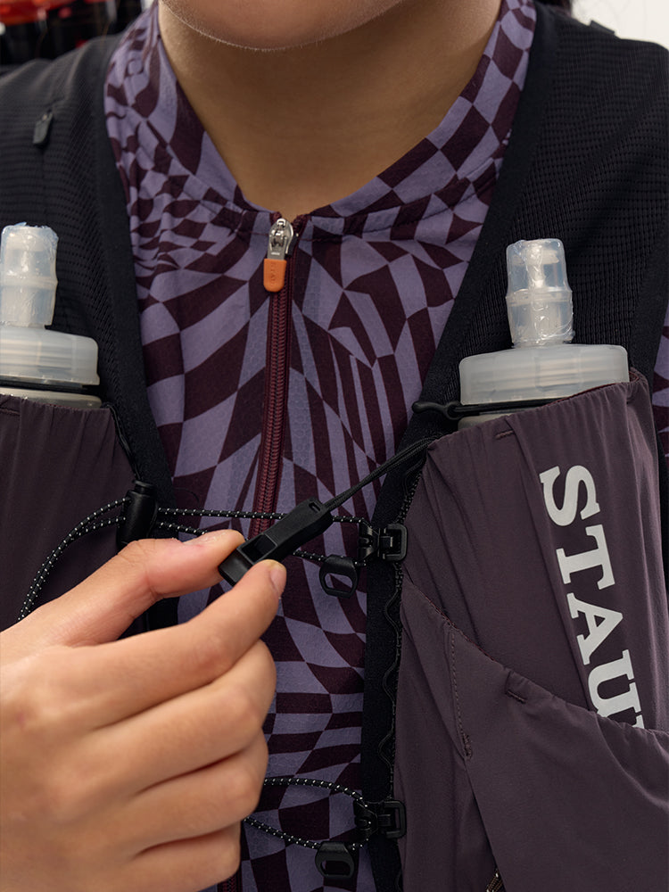 12L Trail Running Hydration Vest｜Misty Purple /White